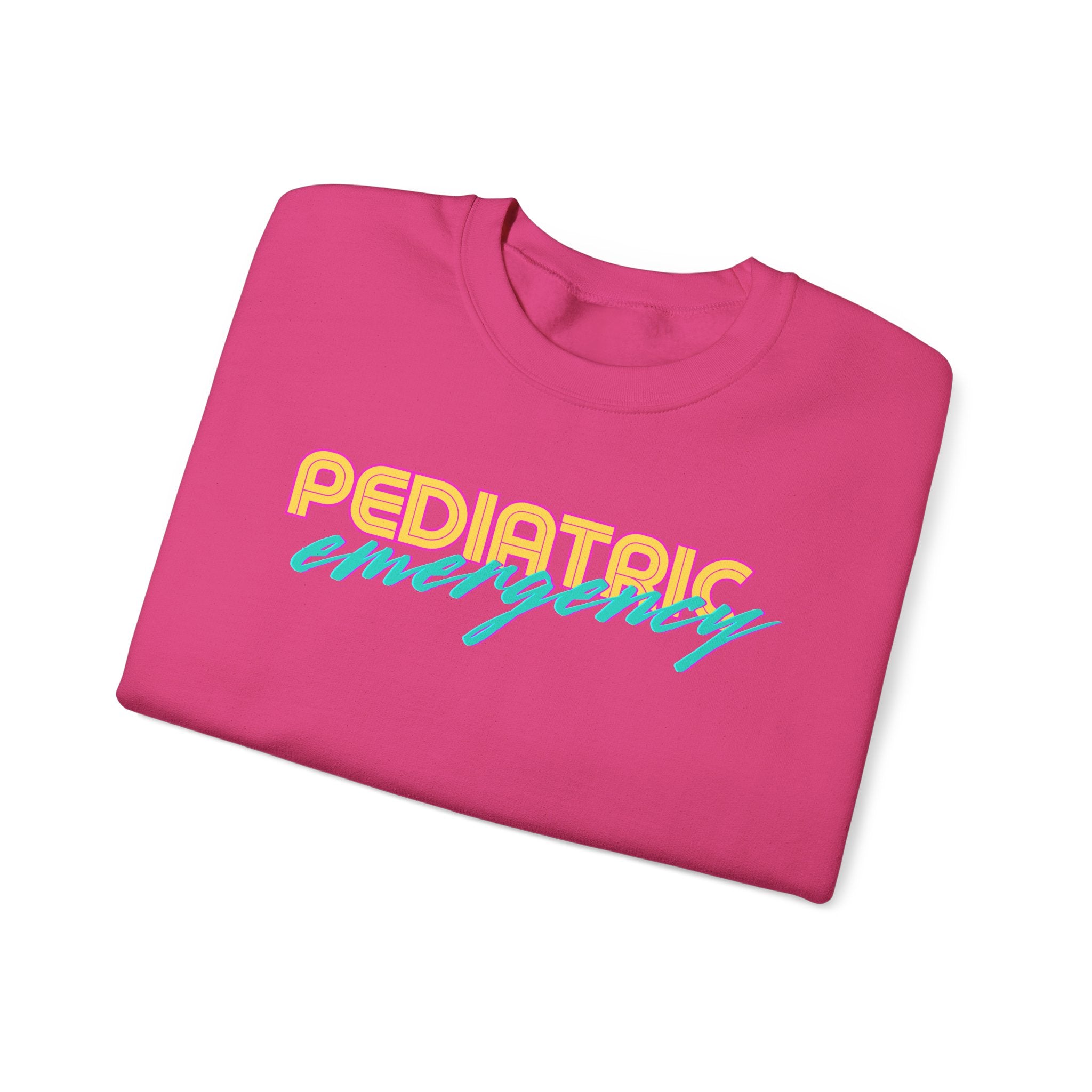 The Throwback- Pediatric Emergency Crewneck Sweater