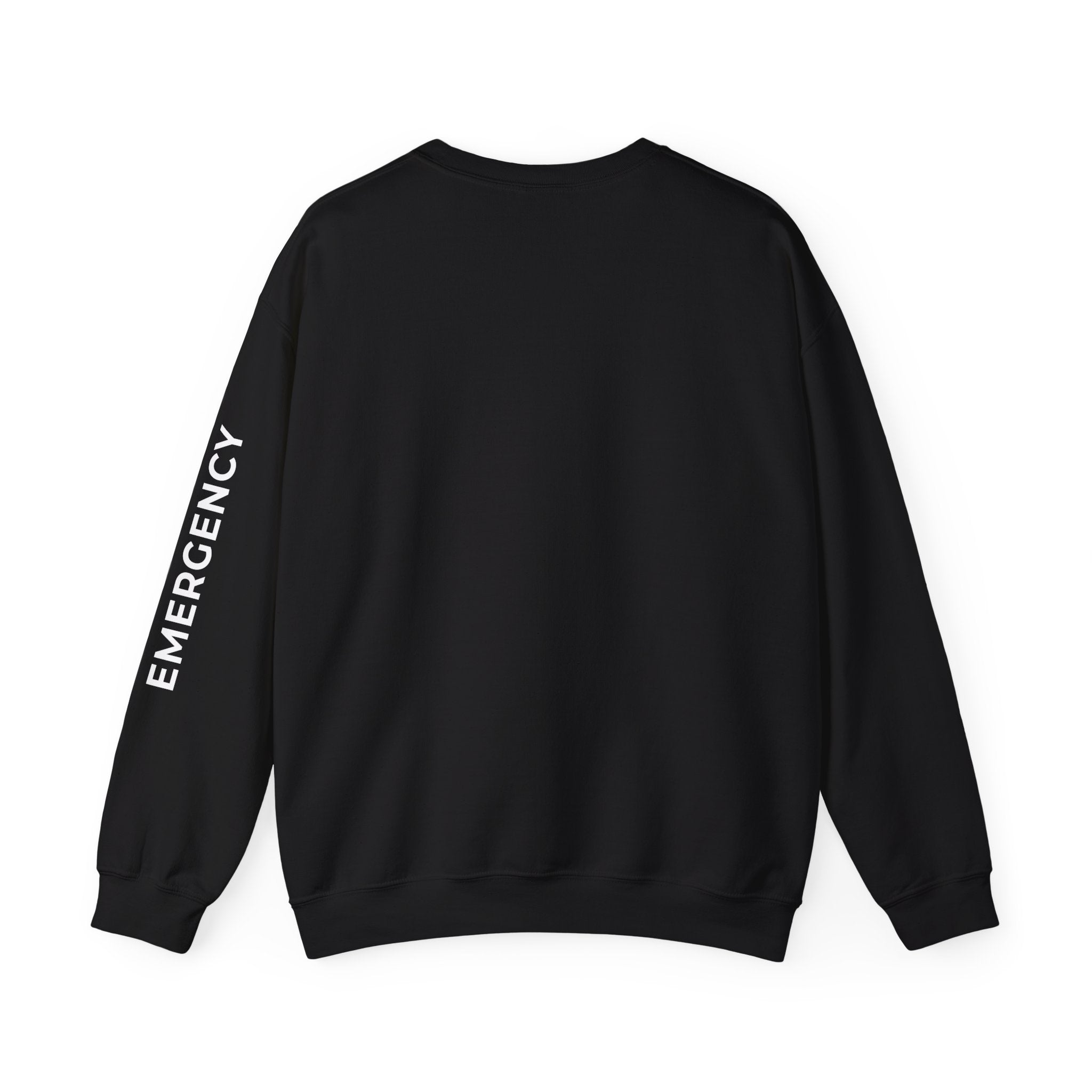 Pediatric Emergency Superhero Crewneck Sweatshirt - Chest & Sleeve