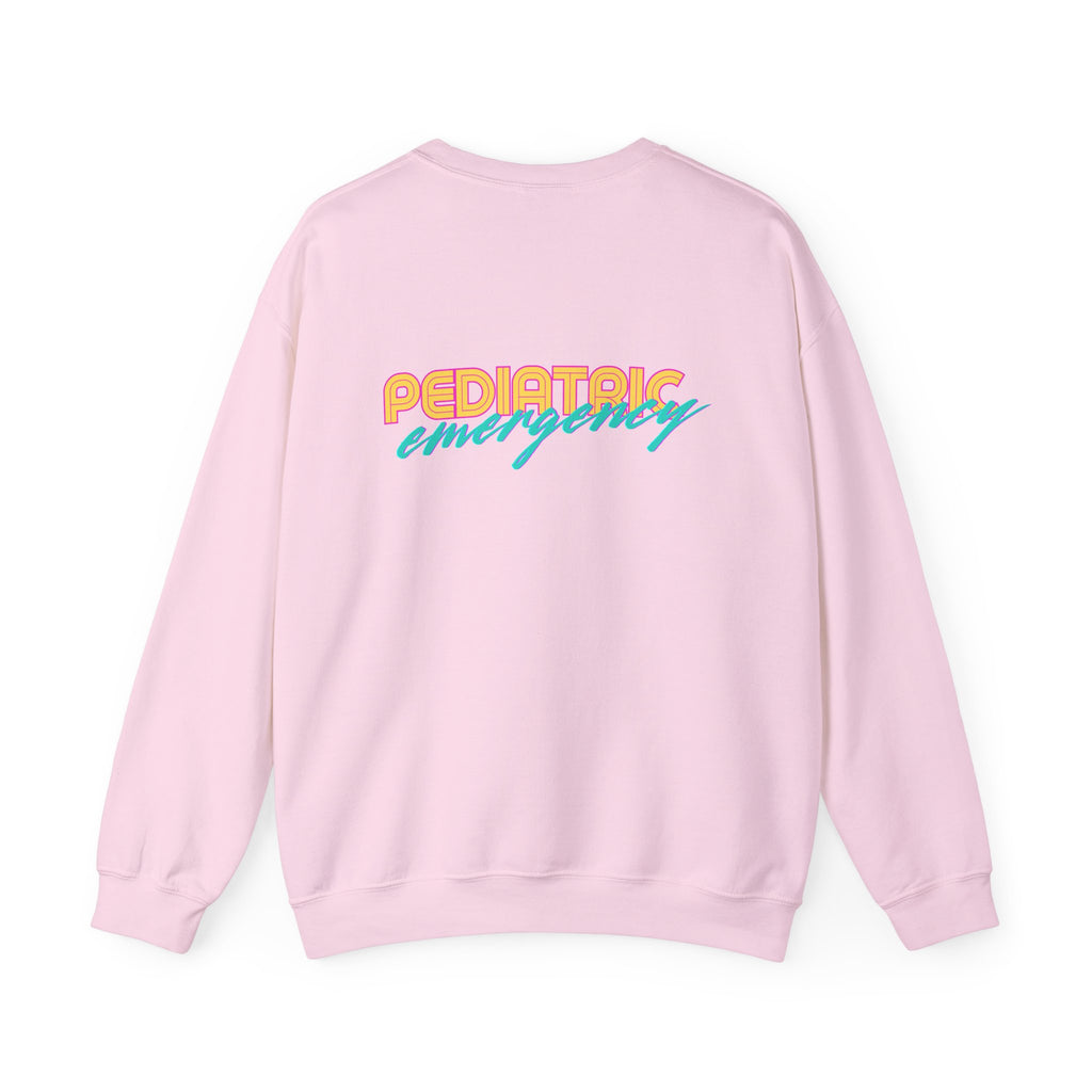 The Throwback- Pediatric Emergency Crewneck Sweater