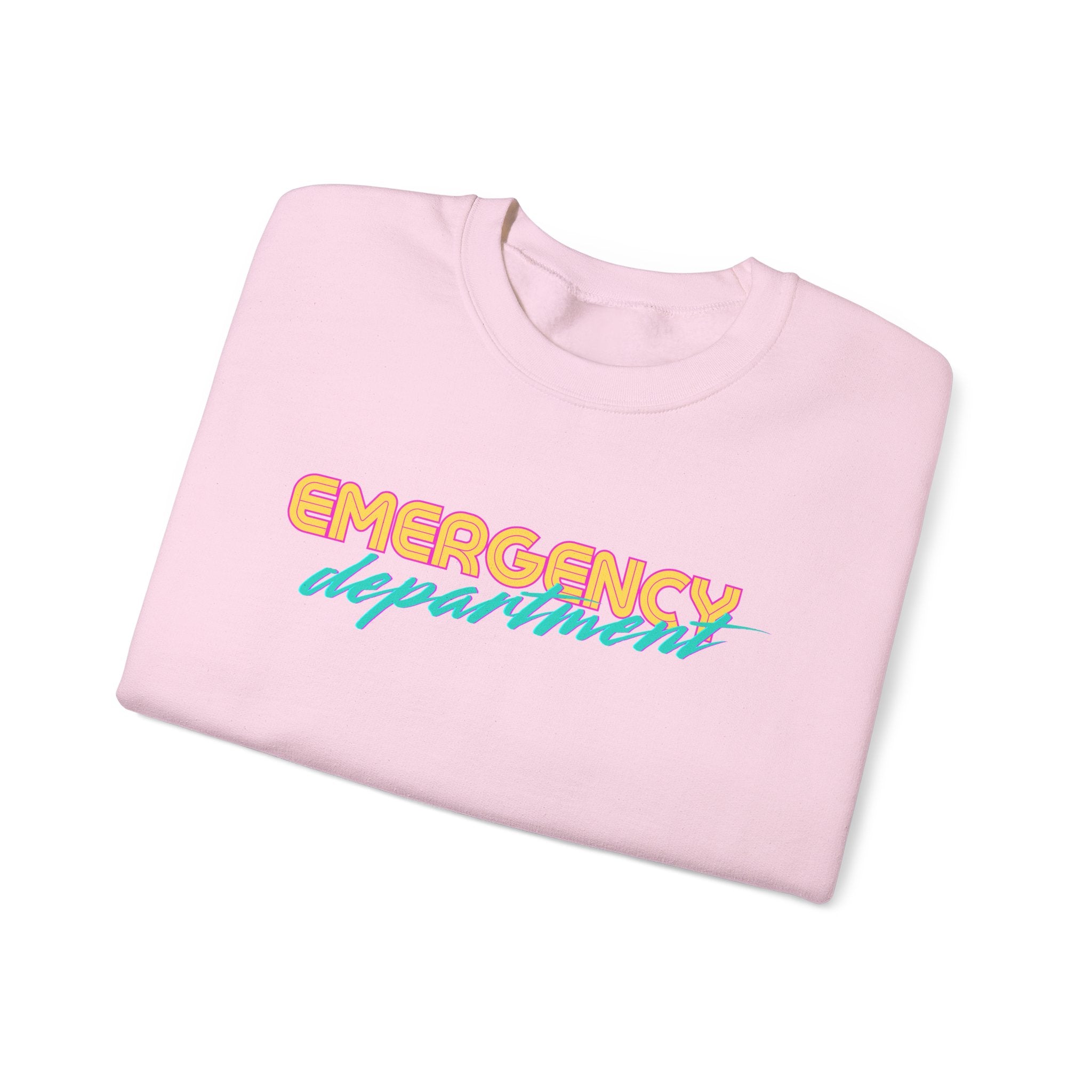 The Throwback- Emergency Department Crewneck Sweater