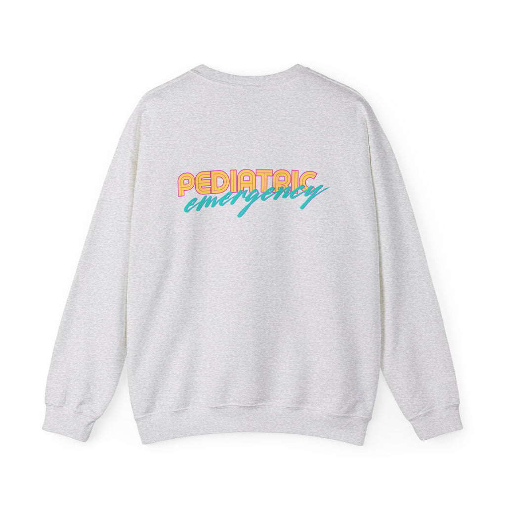 The Throwback- Pediatric Emergency Crewneck Sweater