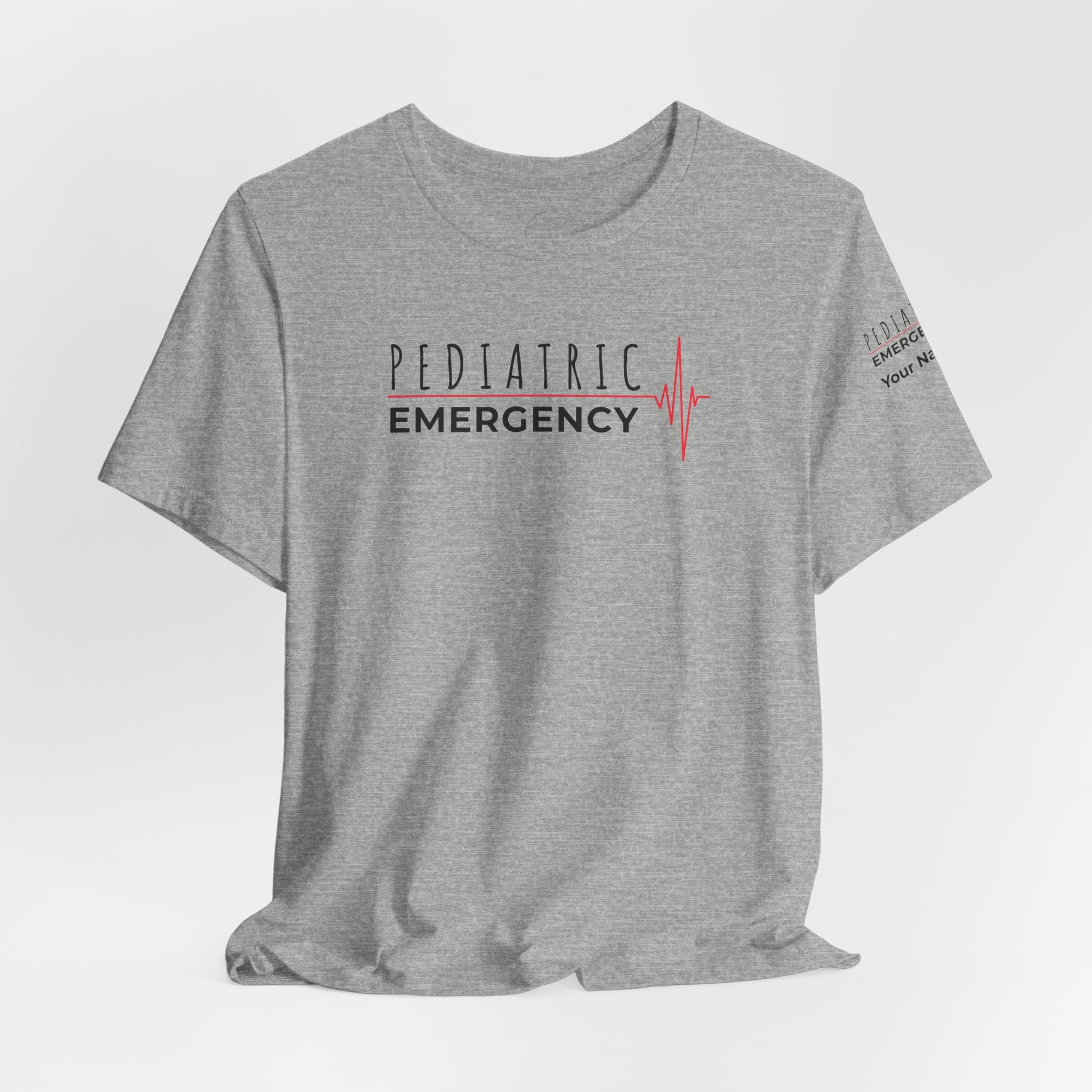 Pediatric Emergency ECG T-Shirt - Personalized