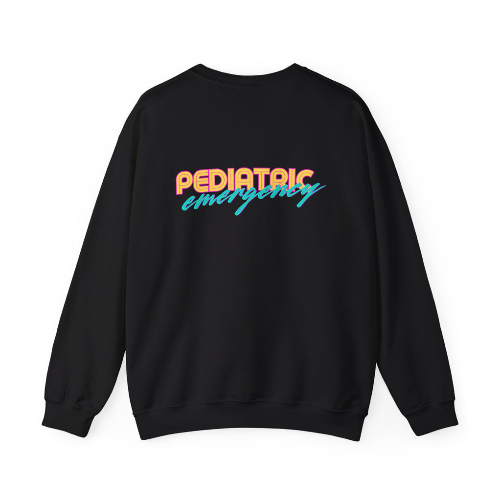 The Throwback- Pediatric Emergency Crewneck Sweater