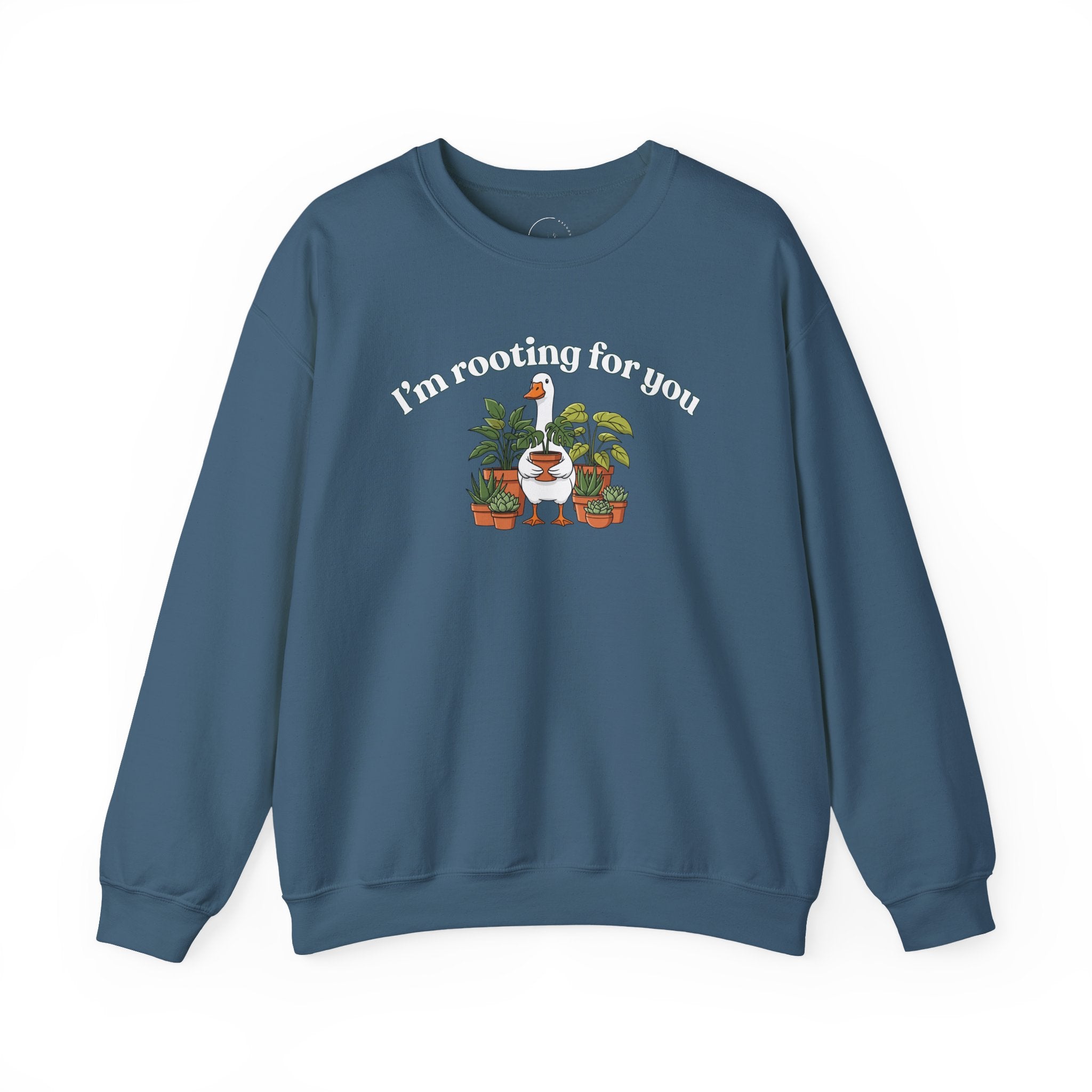 "Rooting for You" Goose Crewneck Sweatshirt