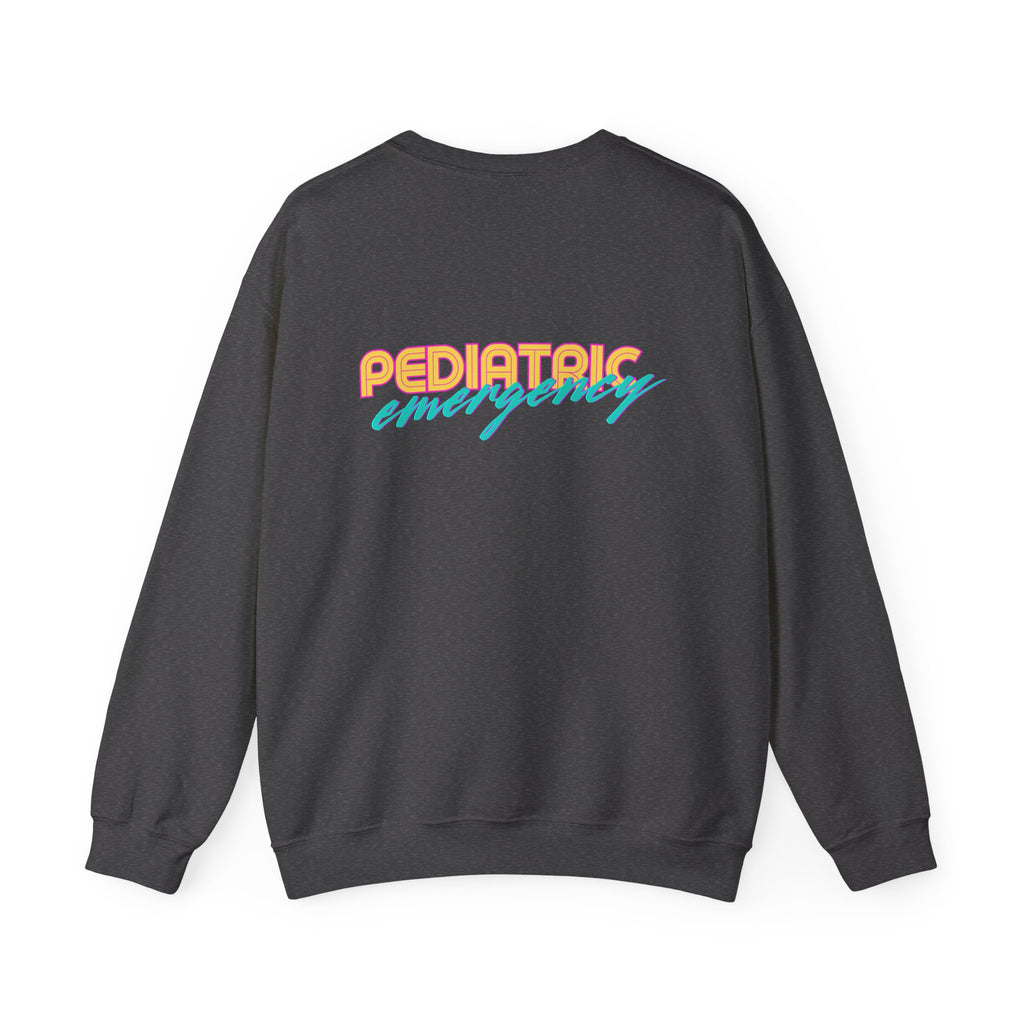 The Throwback- Pediatric Emergency Crewneck Sweater