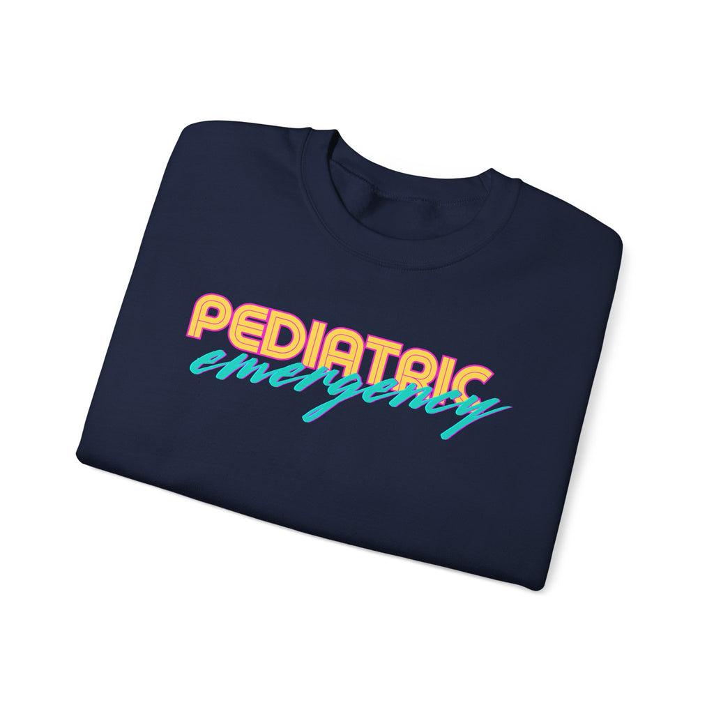The Throwback- Pediatric Emergency Crewneck Sweater
