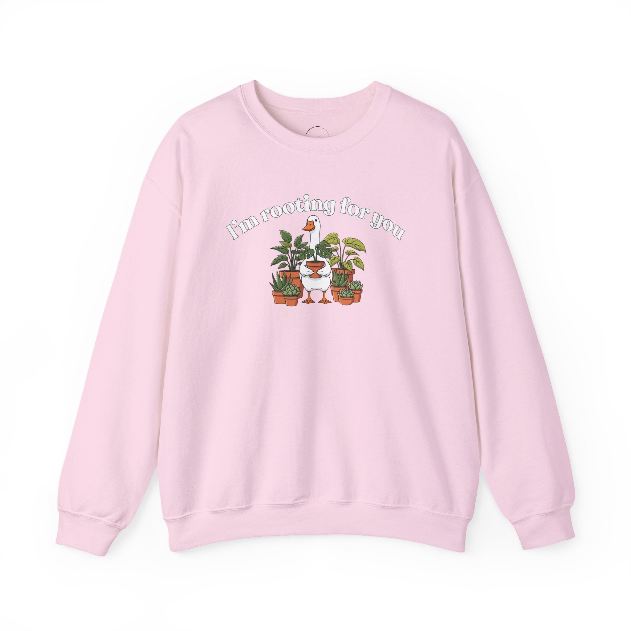 "Rooting for You" Goose Crewneck Sweatshirt