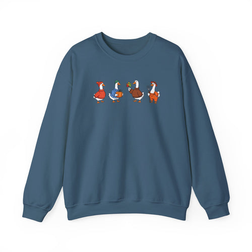 Autumn Goose Crewneck Sweatshirt