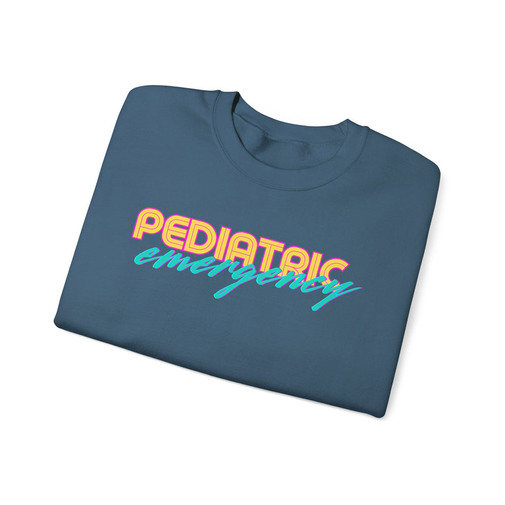 The Throwback- Pediatric Emergency Crewneck Sweater