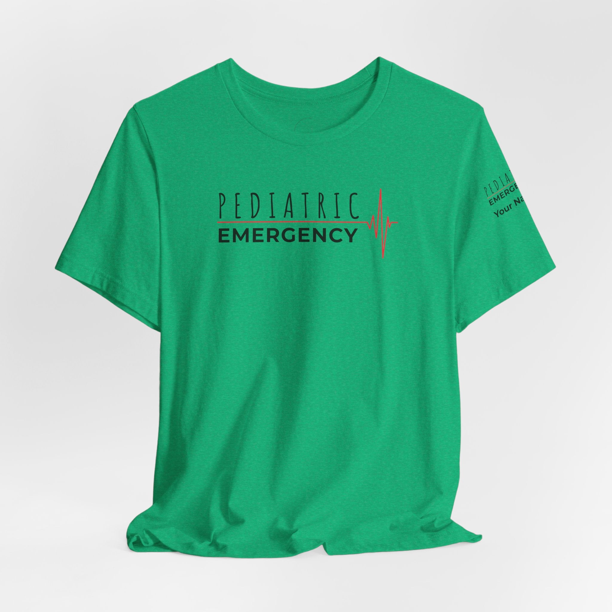 Pediatric Emergency ECG T-Shirt - Personalized
