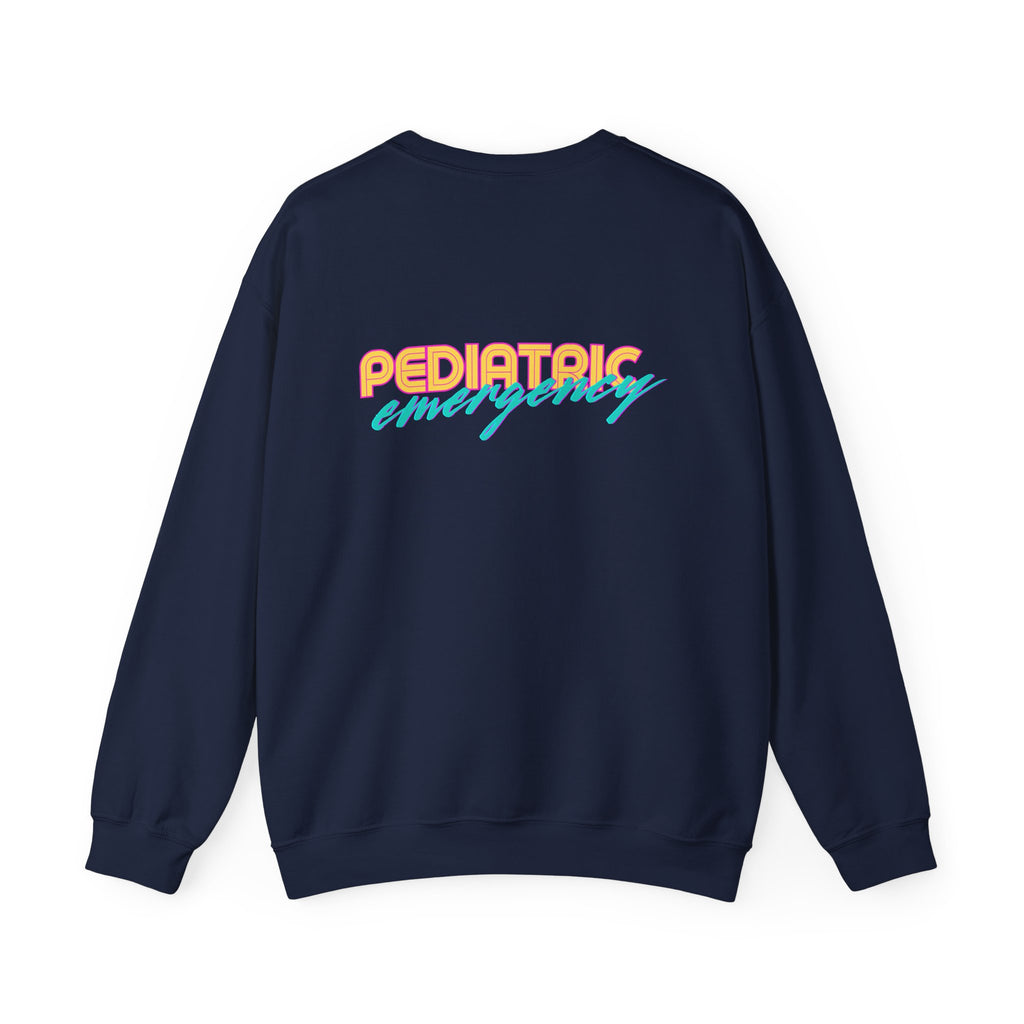 The Throwback- Pediatric Emergency Crewneck Sweater