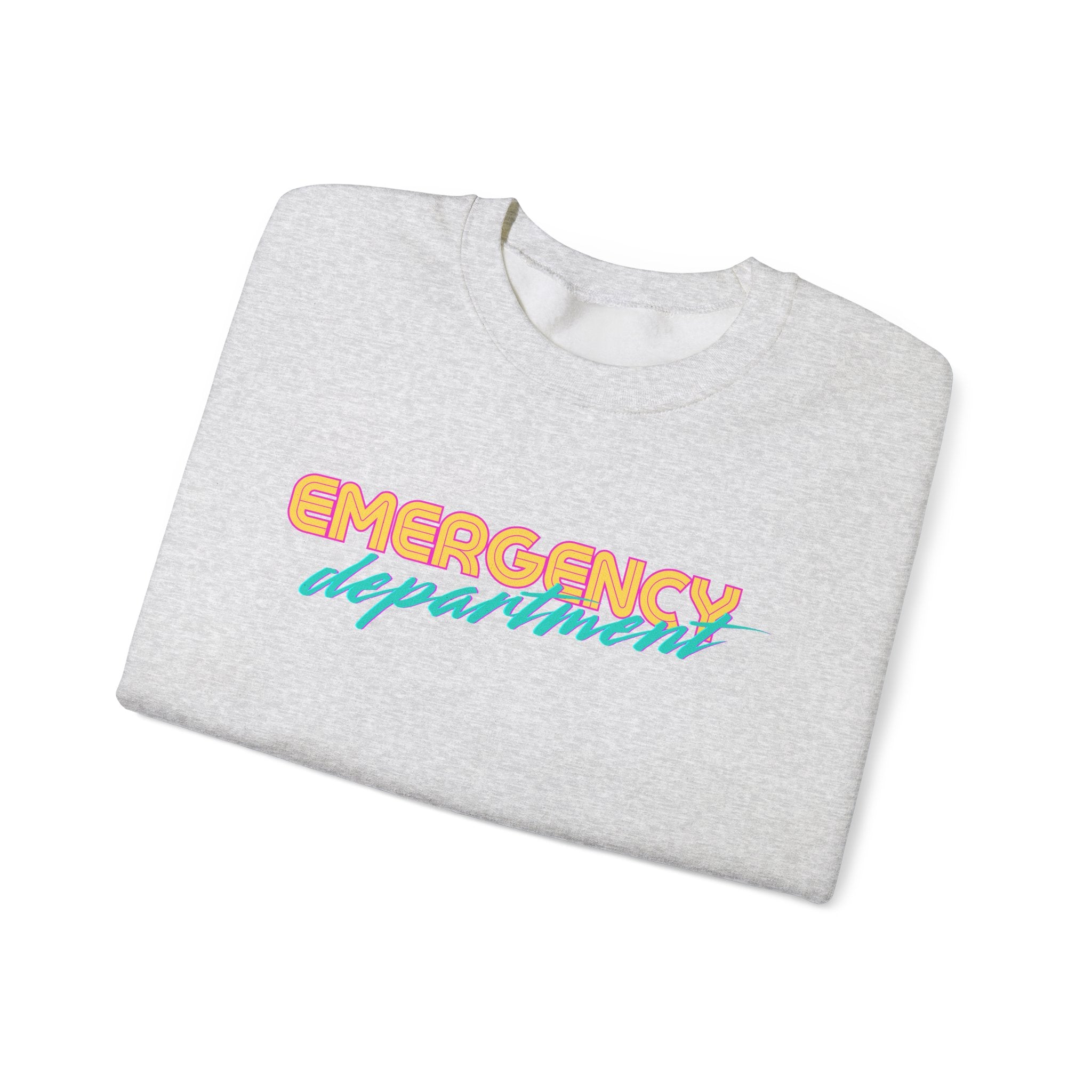 The Throwback- Emergency Department Crewneck Sweater