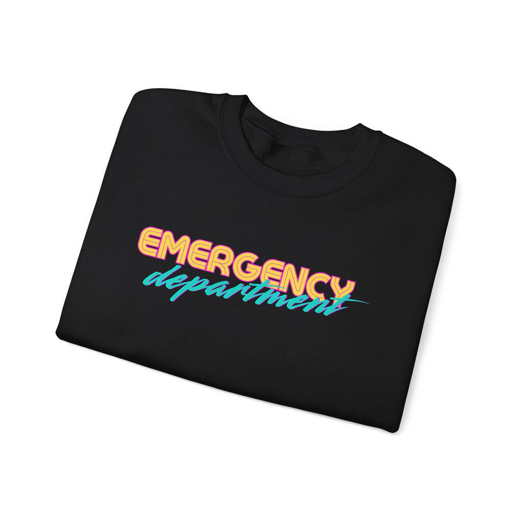 The Throwback- Emergency Department Crewneck Sweater