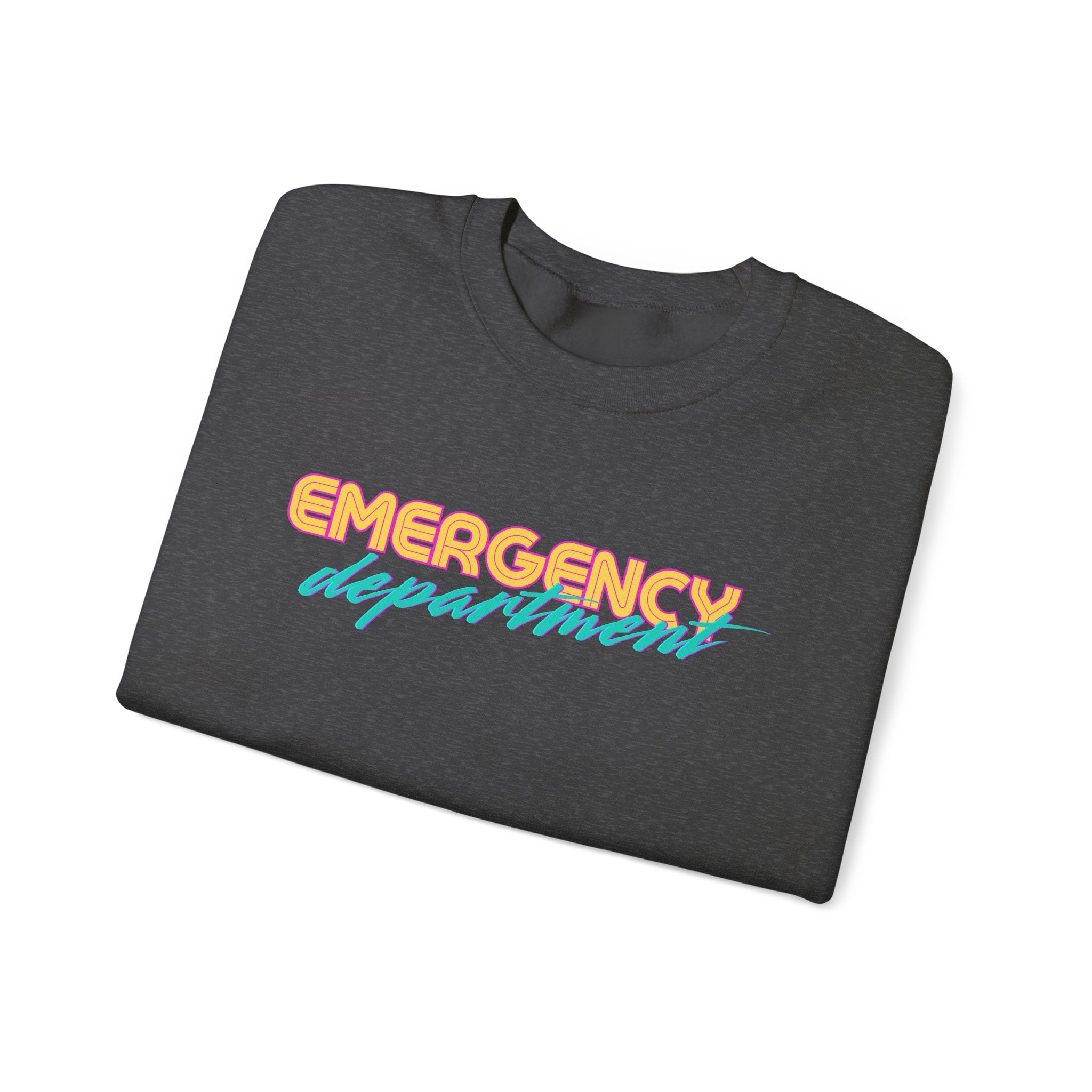 The Throwback- Emergency Department Crewneck Sweater