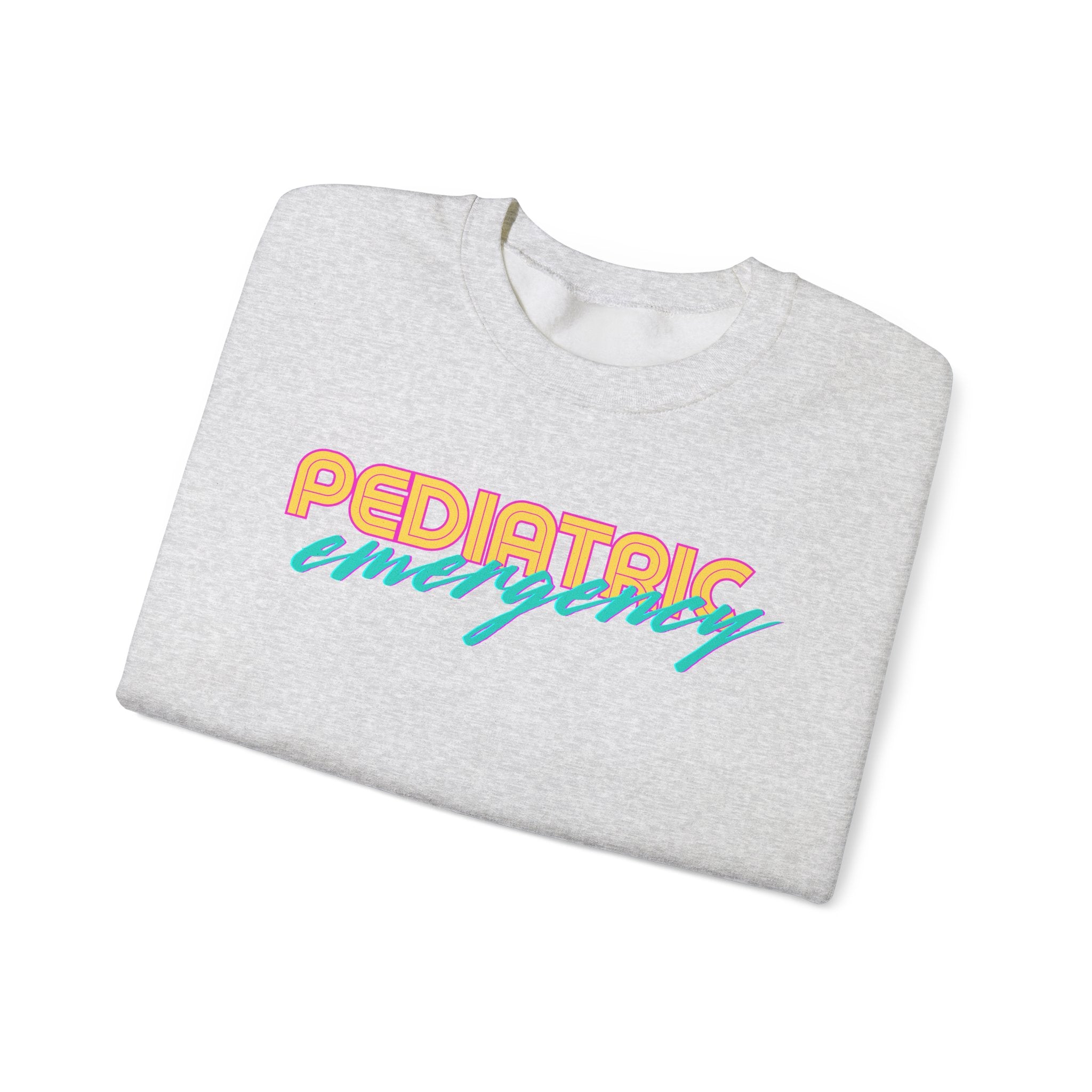 The Throwback- Pediatric Emergency Crewneck Sweater