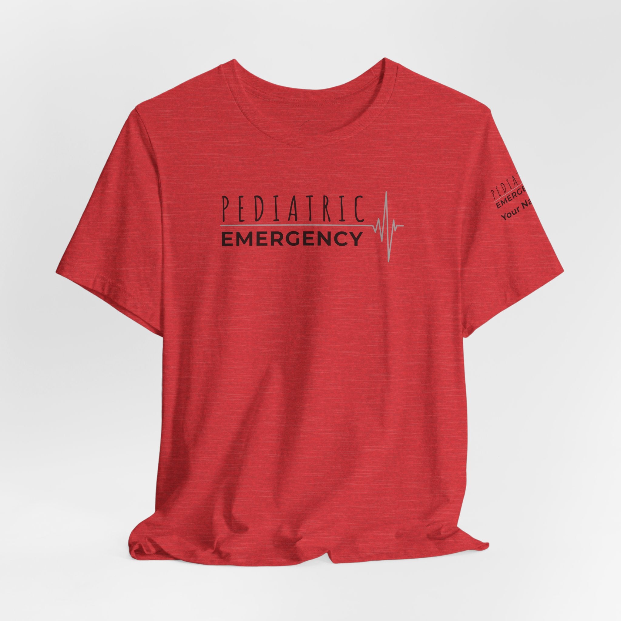 Pediatric Emergency ECG T-Shirt - Personalized