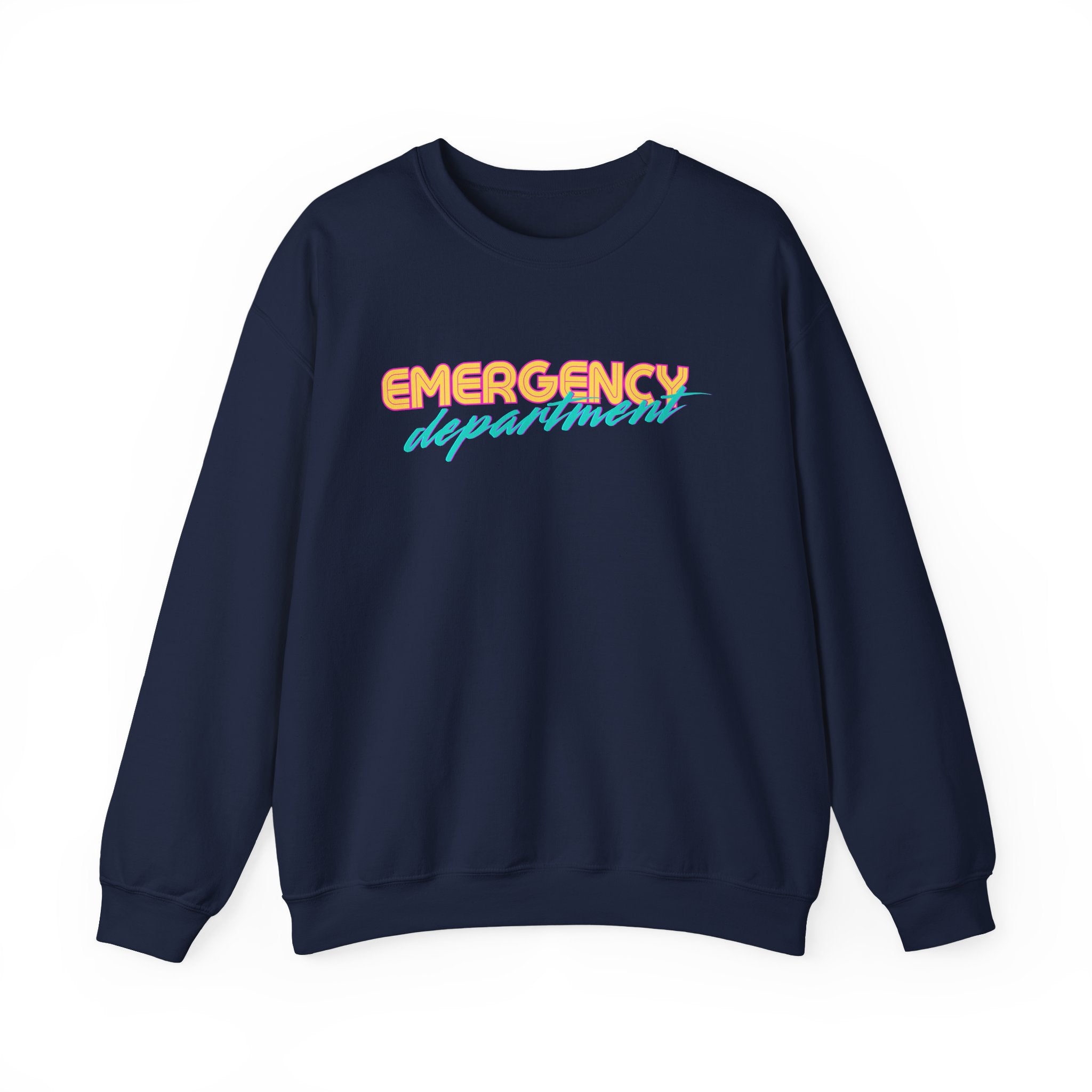 The Throwback- Emergency Department Crewneck Sweater
