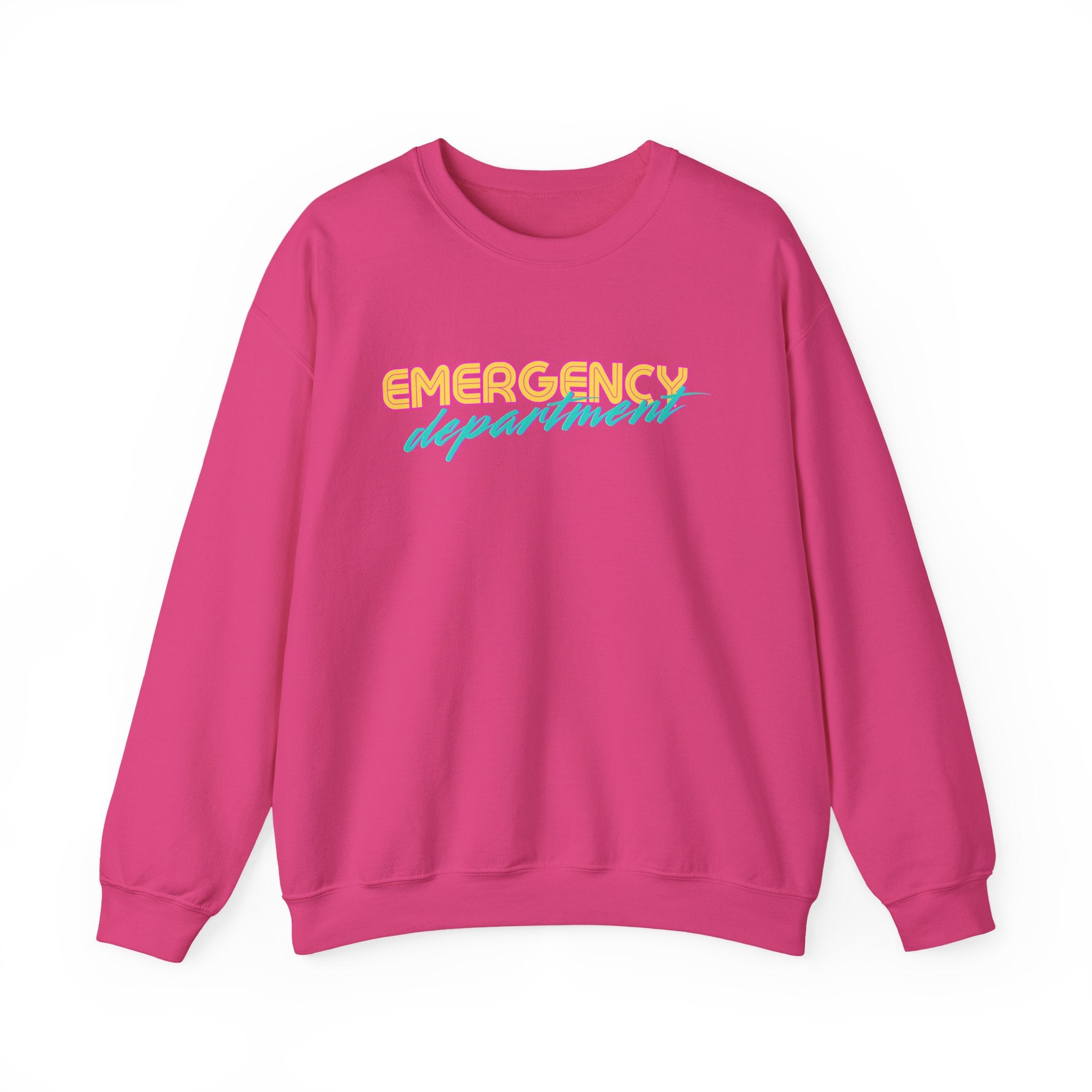 The Throwback- Emergency Department Crewneck Sweater