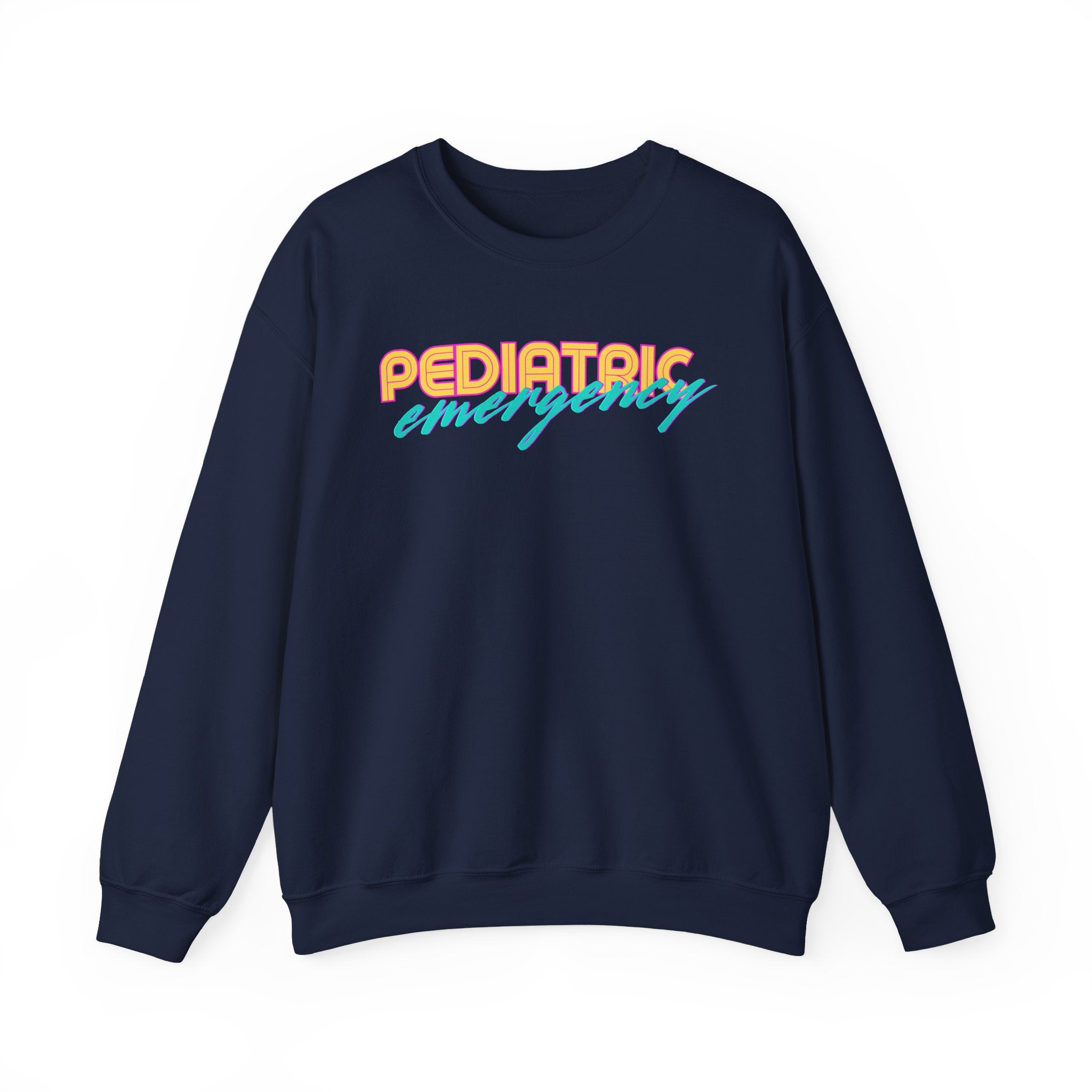 The Throwback- Pediatric Emergency Crewneck Sweater