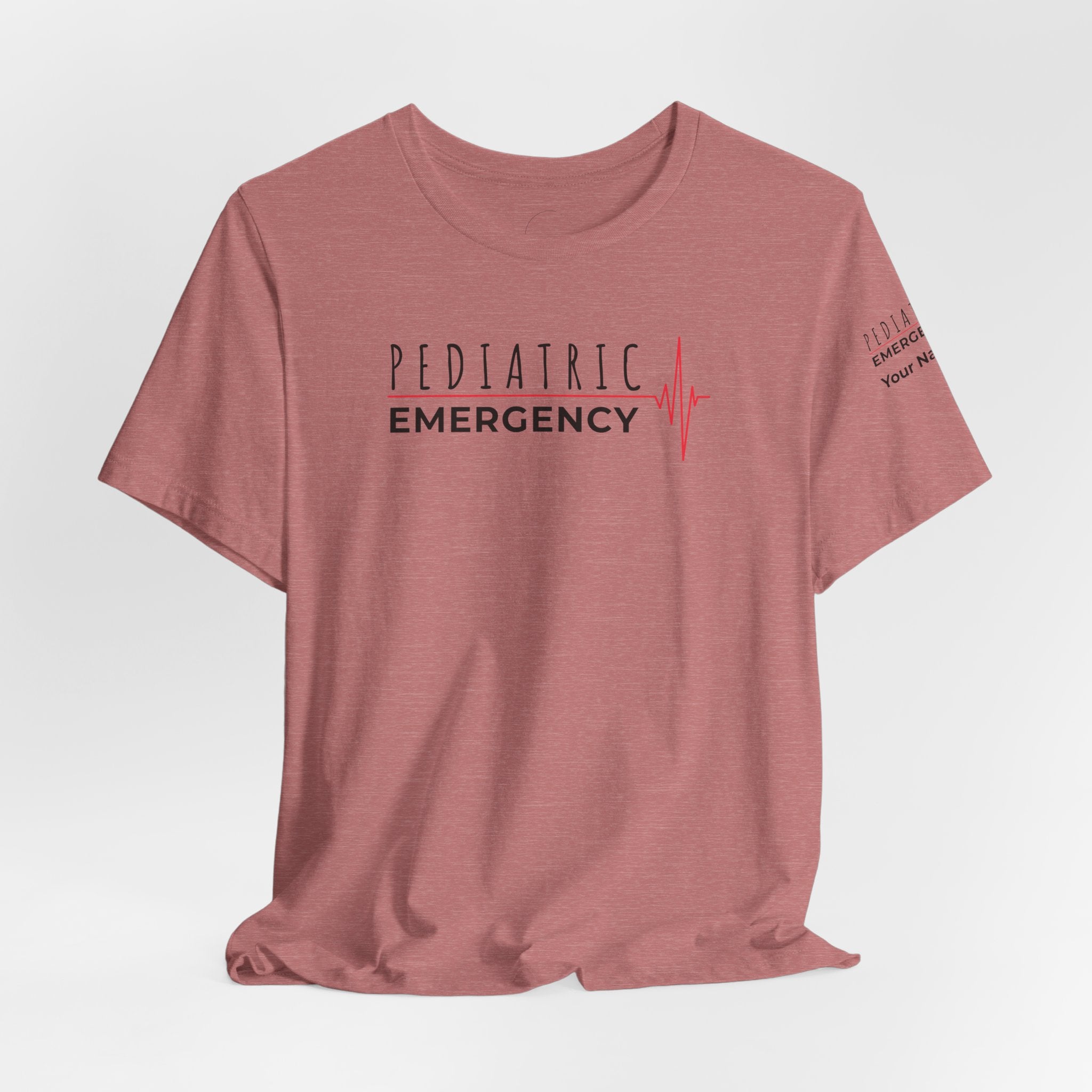 Pediatric Emergency ECG T-Shirt - Personalized