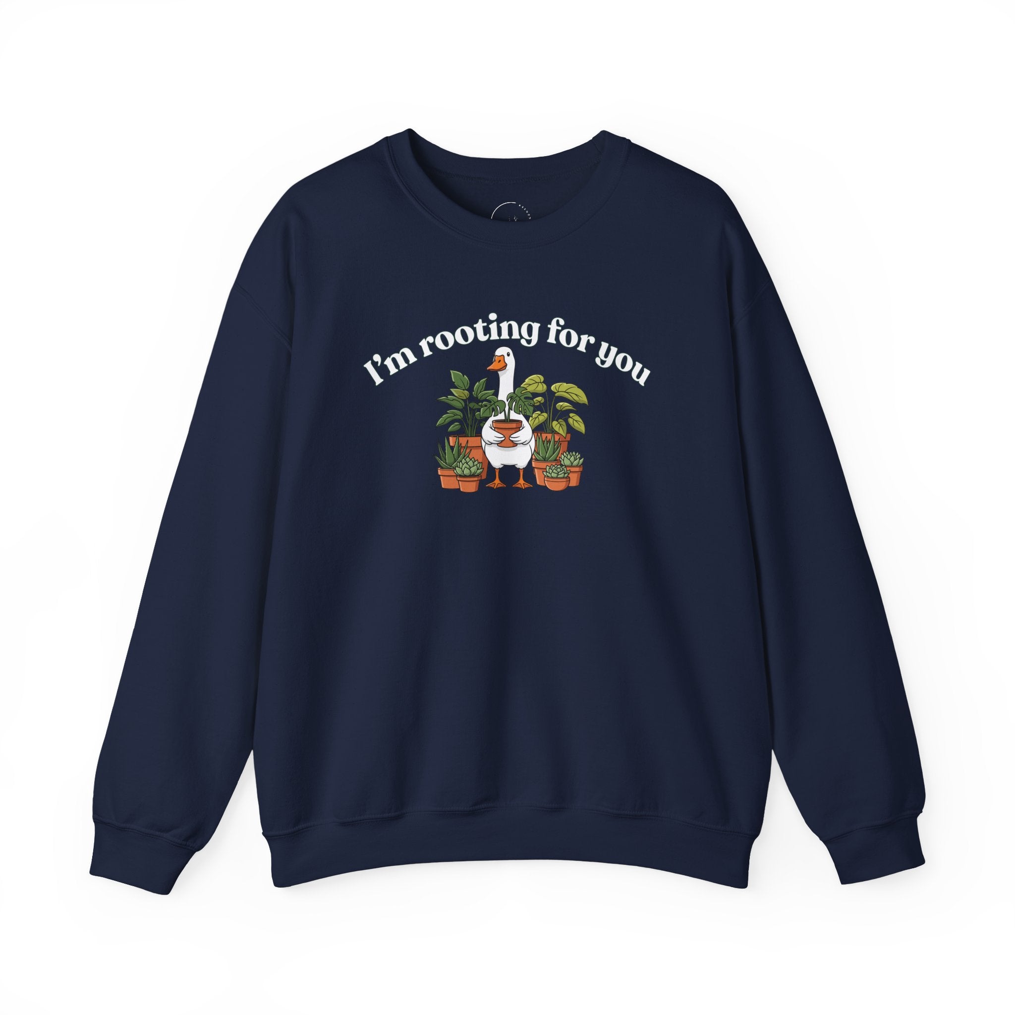 "Rooting for You" Goose Crewneck Sweatshirt