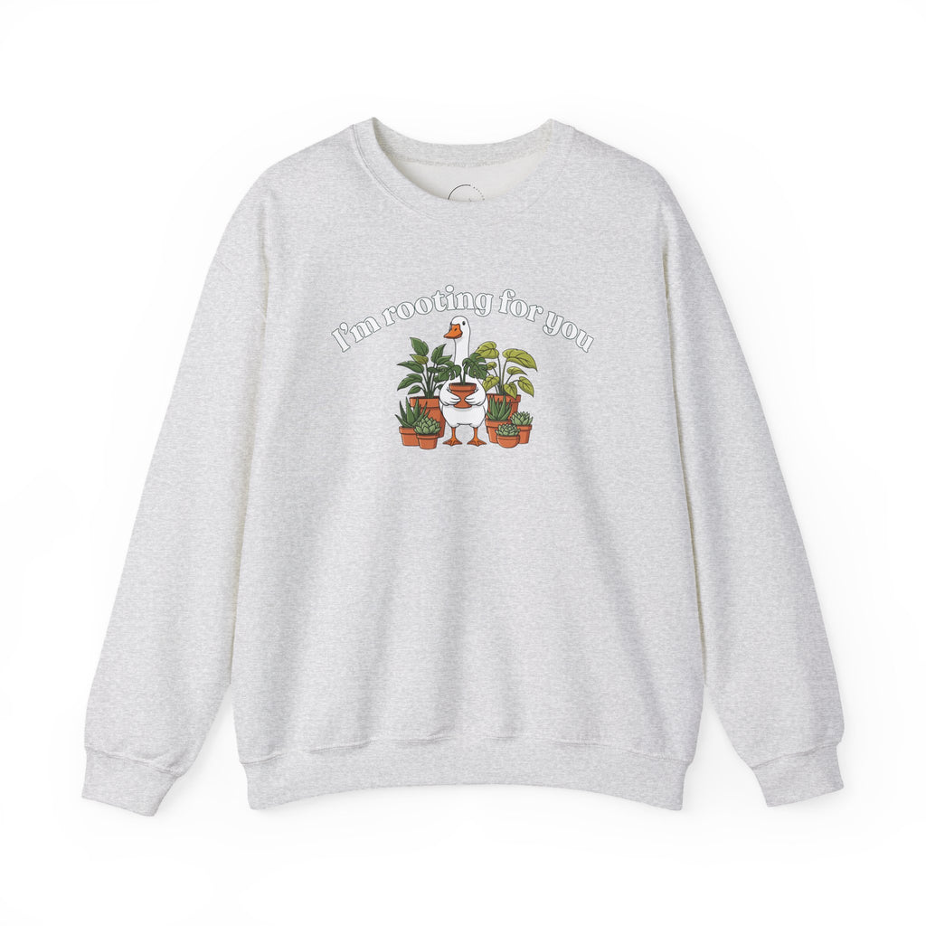 "Rooting for You" Goose Crewneck Sweatshirt