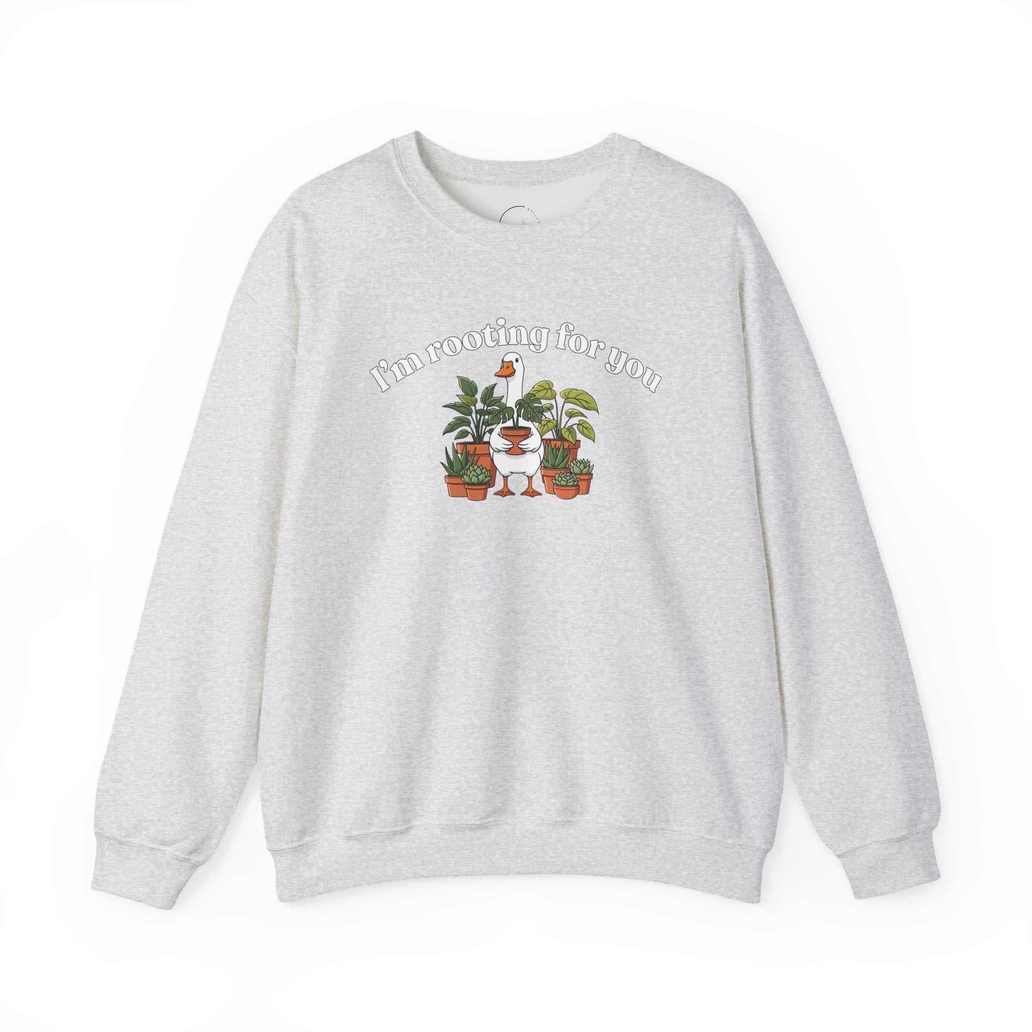 "Rooting for You" Goose Crewneck Sweatshirt