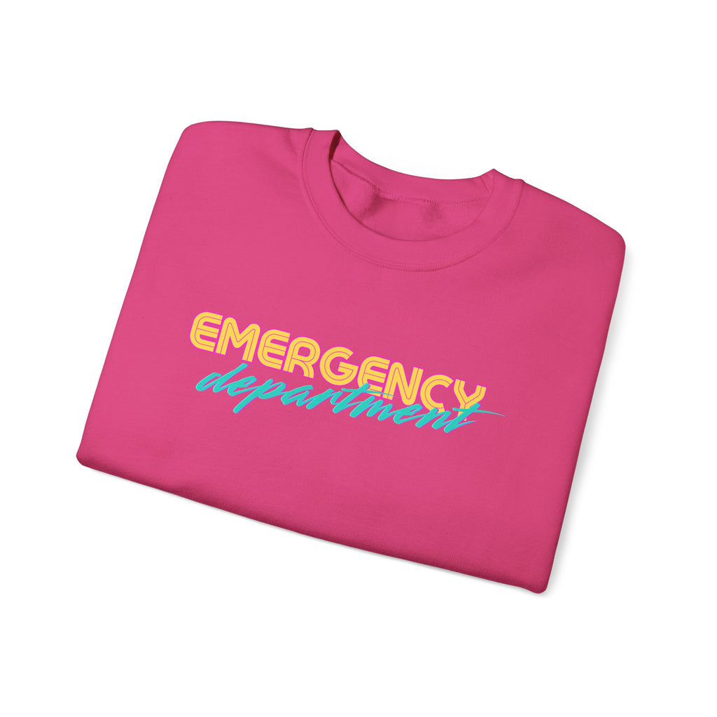 The Throwback- Emergency Department Crewneck Sweater