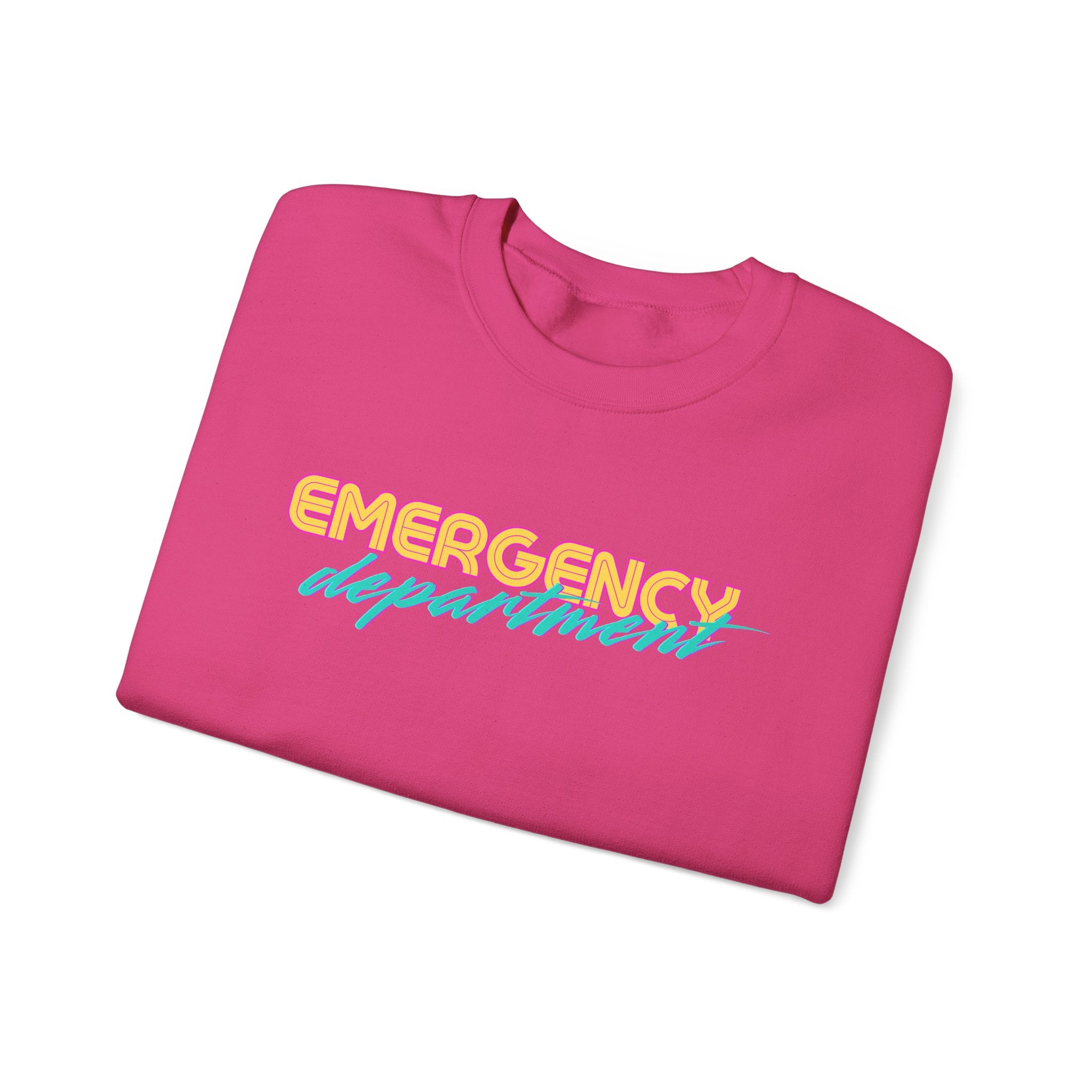 The Throwback- Emergency Department Crewneck Sweater