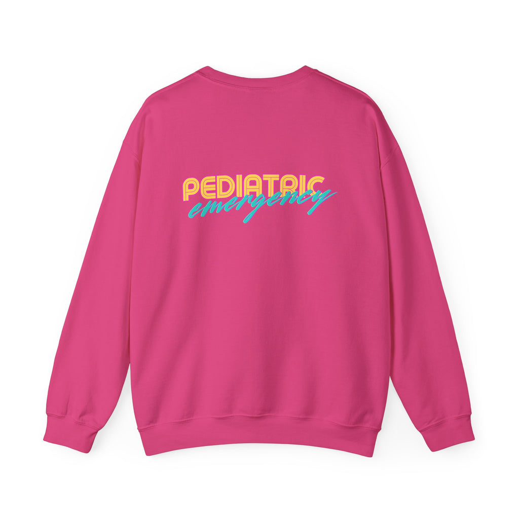 The Throwback- Pediatric Emergency Crewneck Sweater